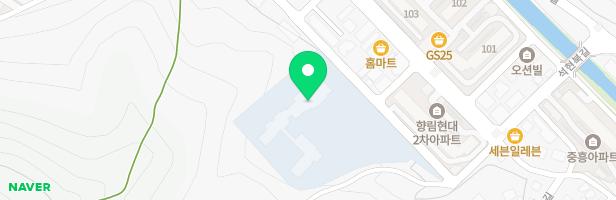순천향림초등학교 놀이시설 지도 이미지