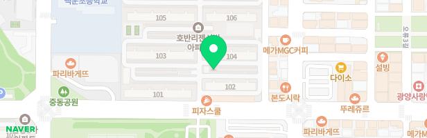 한솔어린이집 놀이터 지도 이미지