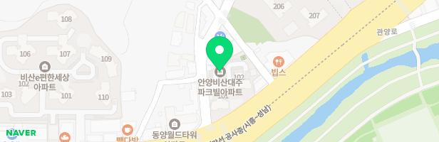 대주파크빌아파트 지도 이미지