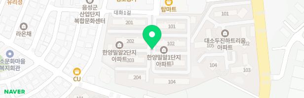 한양밀알2차아파트 놀이터 지도 이미지