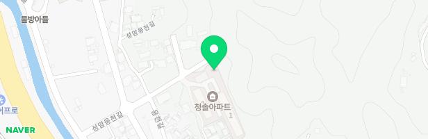 옥천청솔아파트 놀이터 지도 이미지