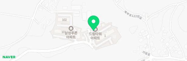 드림타워아파트 놀이터 지도 이미지