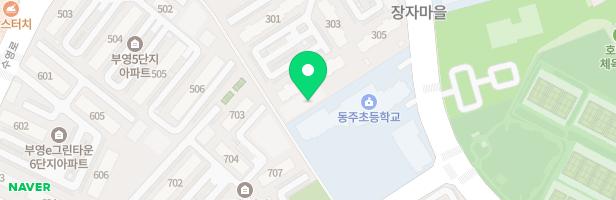 금천장자3단지부영아파트 어린이놀이터 지도 이미지