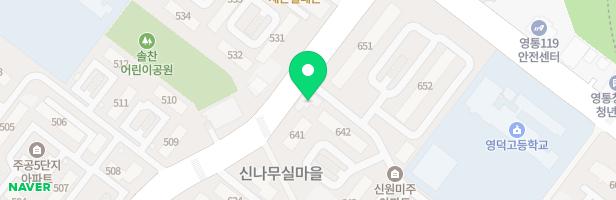 신원미주아파트 641동 놀이터 지도 이미지