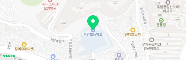 우암초등학교 병설유치원 놀이터 지도 이미지