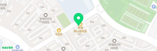 장자마을8단지부영아파트803동옆놀이터 지도 이미지
