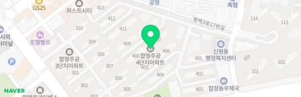 합정주공4단지아파트 401동 놀이터 지도 이미지