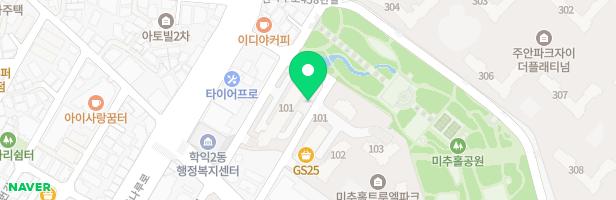 학익삼익플라주아파트 어린이놀이시설 지도 이미지