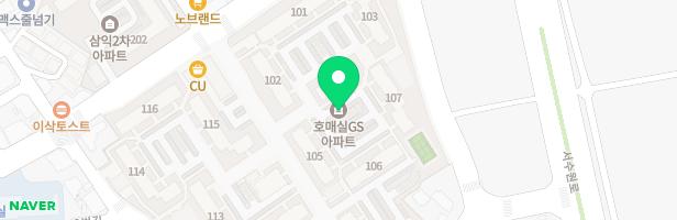 호매실GS아파트 제2놀이터(106동 옆) 지도 이미지