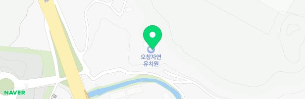오창자연유치원 놀이터 지도 이미지