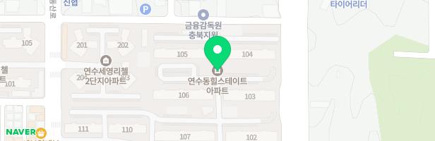 연수 힐스테이트 제3놀이시설 (109동앞) 지도 이미지