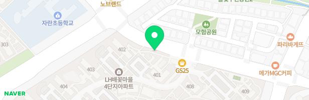 비전 한성아파트 101동 놀이터 지도 이미지