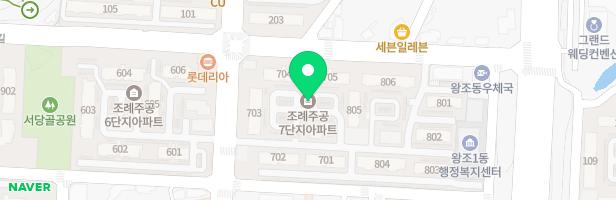 조례주공7단지 어린이놀이터 지도 이미지