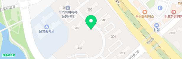 수정마을LH휴먼시아아파트 202동 옆 파도놀이터 지도 이미지
