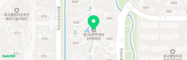 광교A-3블럭 대림아파트 모험놀이터(8502동) 지도 이미지