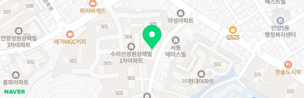 주일교회 어린이놀이터 지도 이미지