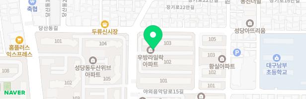 우방라일락맨션 내 놀이터 지도 이미지