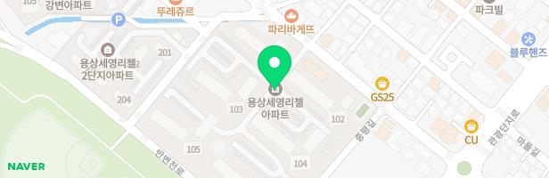 세영리첼아파트 제1놀이터 지도 이미지