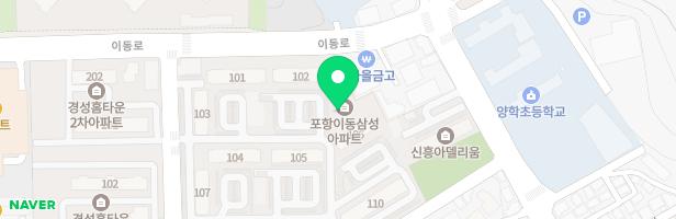 이동삼성아파트 104동 놀이터 지도 이미지