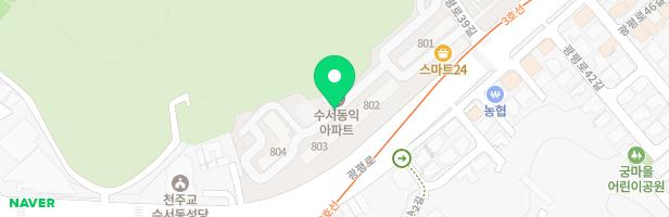 수서 동익아파트803동앞 놀이터 지도 이미지