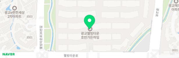광교호반가든하임아파트 놀이터1 지도 이미지
