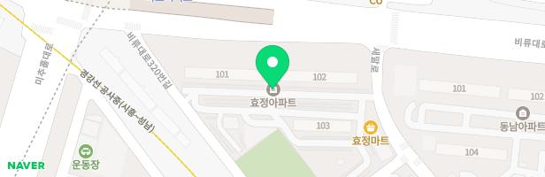 연수효정아파트 놀이터 지도 이미지