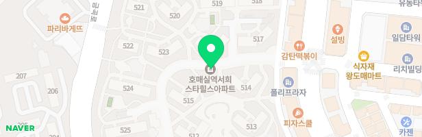 호매실역서희스타힐스 516동 앞 놀이터 지도 이미지