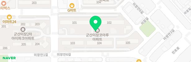 미장코아루아파트 102동 놀이터 지도 이미지