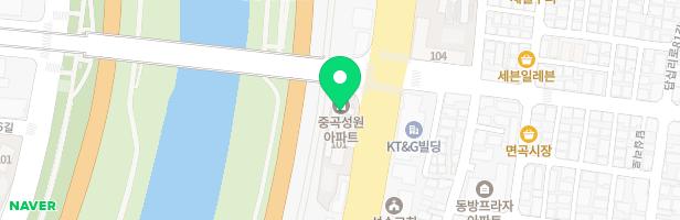 중곡동 성원아파트 놀이터 지도 이미지