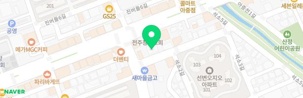 창대리더어린이집 놀이터 지도 이미지