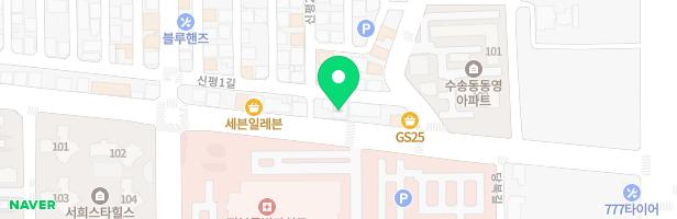 효성몬테소리어린이집 놀이터 지도 이미지