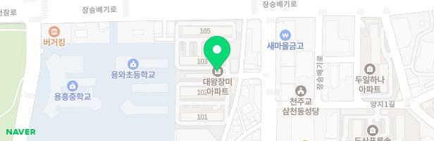 대왕장미아파트 1단지 놀이터 지도 이미지