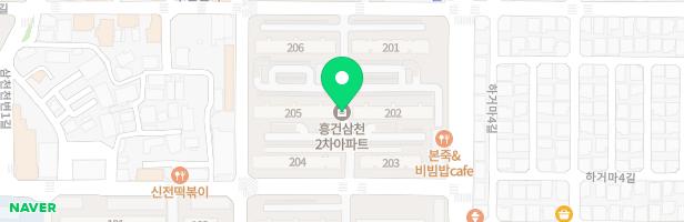 흥건삼천2차아파트 201동 놀이터 지도 이미지