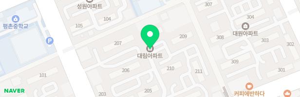 초원대림아파트(211~12동사이) 지도 이미지