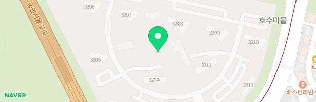 수원 광교 휴먼시아 32단지 3206동 뒤 놀이터1 지도 이미지