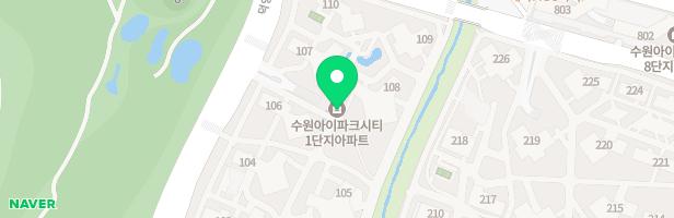 수원 아이파크씨티 아파트1BL103동놀이터1 지도 이미지