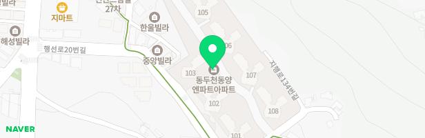 동두천 동양엔파트아파트102동 뒤 놀이터3 지도 이미지