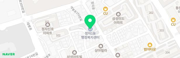 연꽃마을 풍림아파트 419동 놀이터 지도 이미지