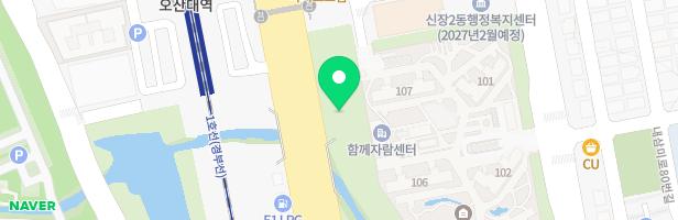무지개 어린이공원 놀이터 지도 이미지