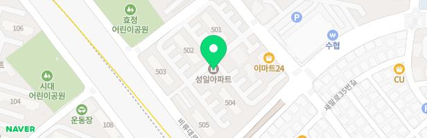 연수성일아파트 지도 이미지