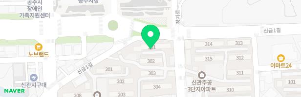 신관주공3단지아파트 (301동 앞) 놀이터 지도 이미지