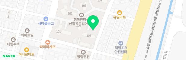행복한마을신일유토빌 놀이터1 (107동 앞) 지도 이미지