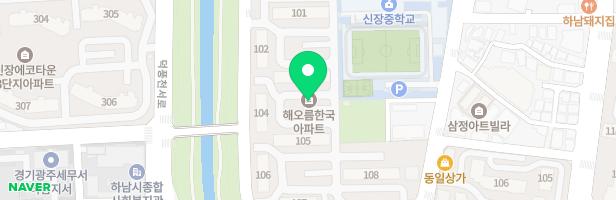 해오름한국아파트 101동 놀이터 지도 이미지