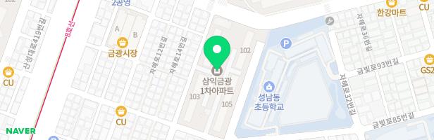 삼익금광아파트 103동 놀이터 지도 이미지