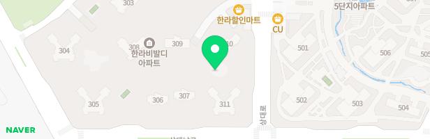 한라비발디아파트놀이터 (111동앞) 지도 이미지