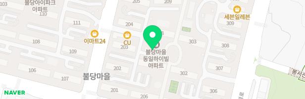 불당마을동일하이빌아파트 놀이터 (206앞) 지도 이미지