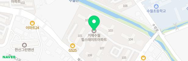 힐스테이트아파트 107동 놀이터 지도 이미지