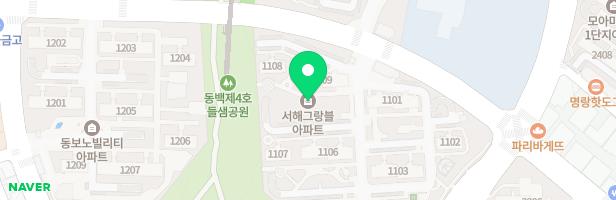 호수마을 서해 그랑블 아파트 어린이 놀이터1 지도 이미지