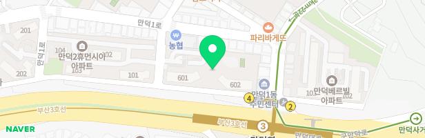 금정산센트럴포레 어린이놀이시설 지도 이미지