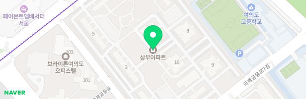 삼부아파트 5동 앞 지도 이미지